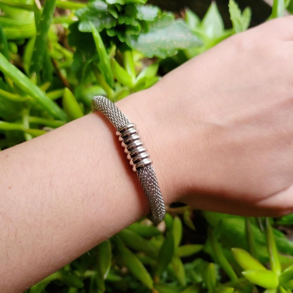Vintage Elegant Silver Bracelet